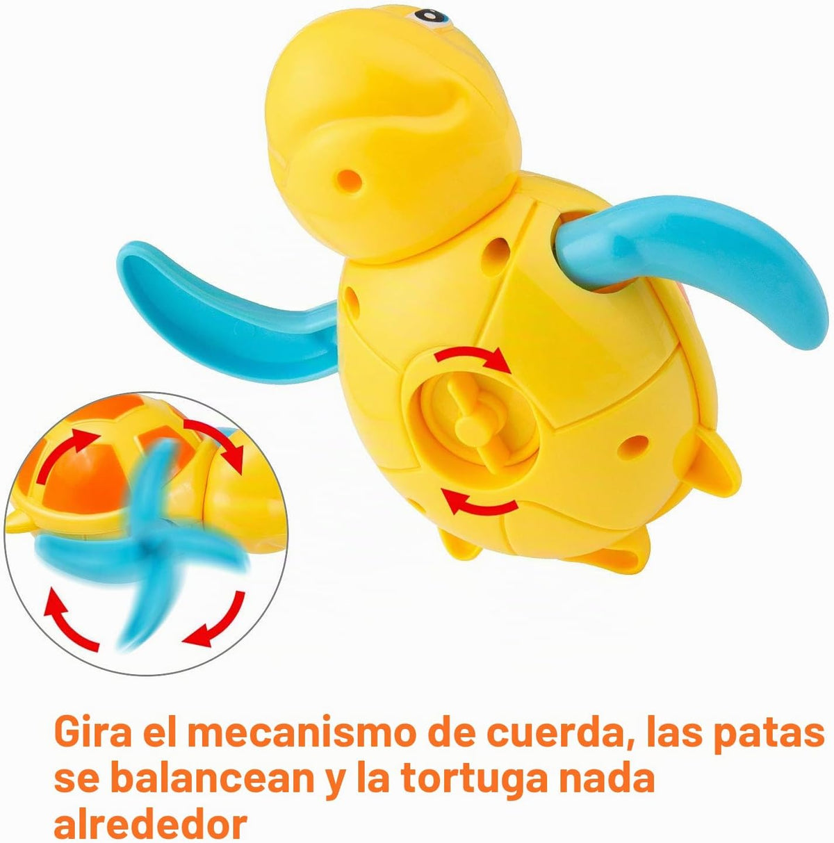 Tortugas de baño para niños